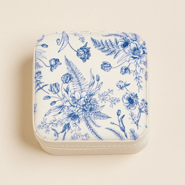 Jewelry Box - Blue Blossom