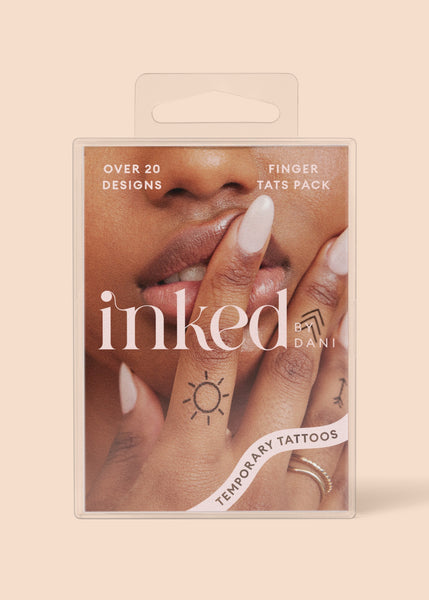 Temporary Tattoos - Finger Tats Pack