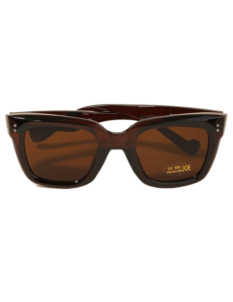 Milan Luxe Sunglasses - Chestnut