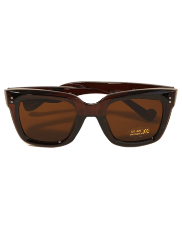 Milan Luxe Sunglasses - Chestnut