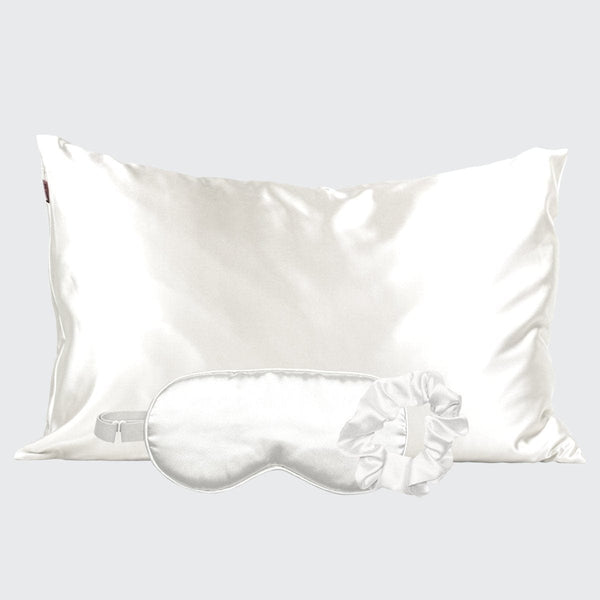 Kitsch Satin Sleep Set - Ivory