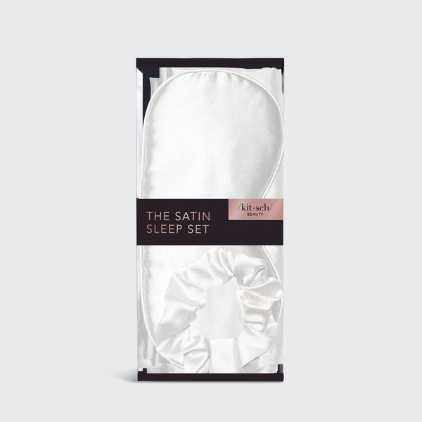 Kitsch Satin Sleep Set - Ivory