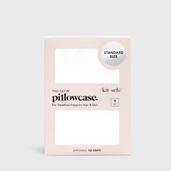 Kitsch Satin Pillowcase - Ivory