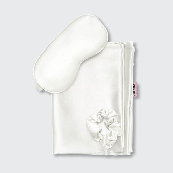 Kitsch Satin Sleep Set - Ivory