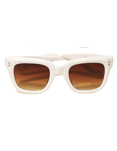 Milan Luxe Sunglasses - White