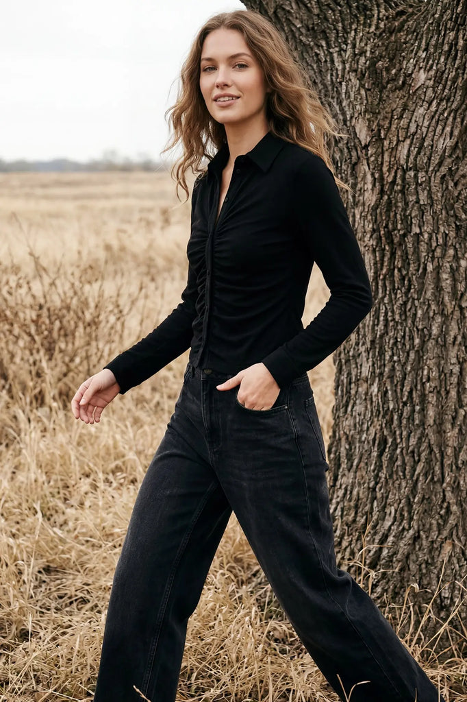 Maple Lane Top-Black