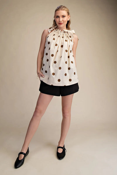 Pretty In Polkadot Top