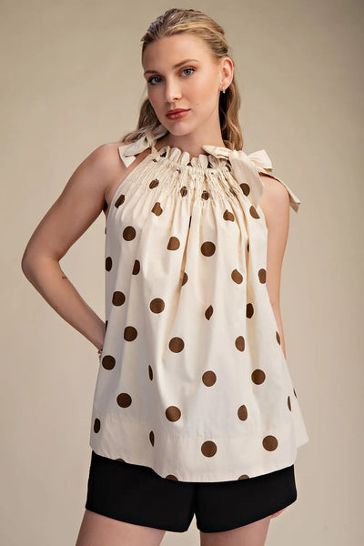 Pretty In Polkadot Top