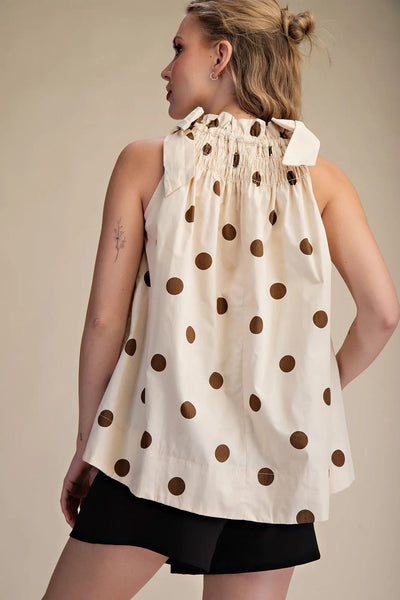 Pretty In Polkadot Top