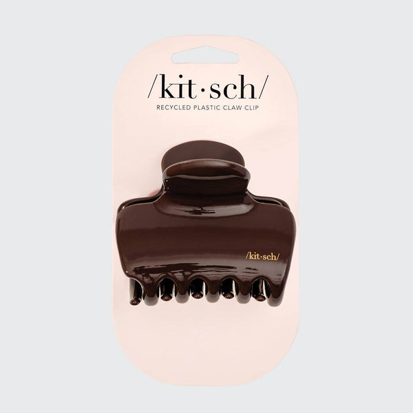 Kitsch Claw Clip Large-Chocolate