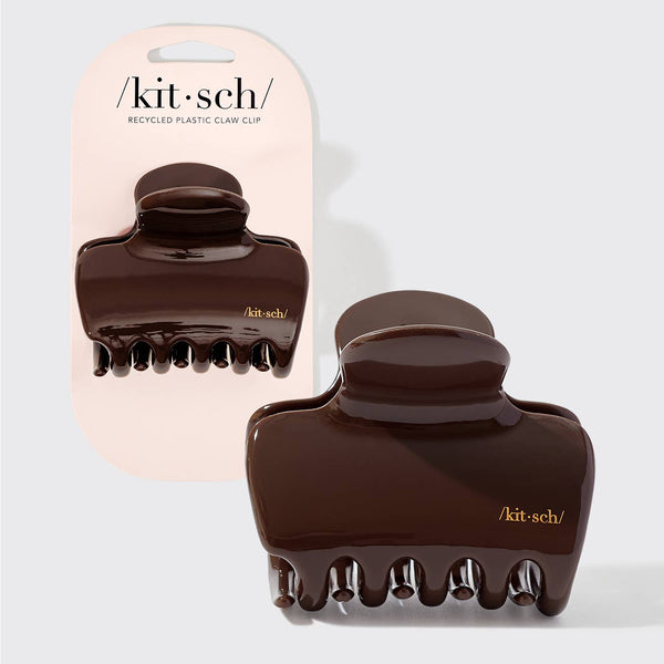 Kitsch Claw Clip Large-Chocolate