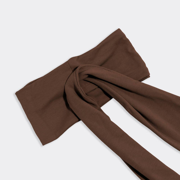 Kitsch Set&Flow Curling Headband-Chocolate