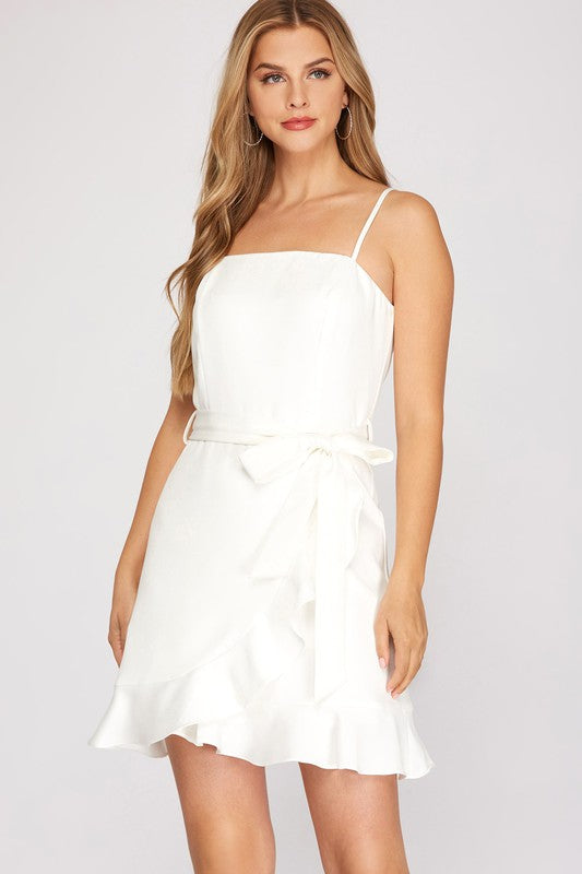 Morning Dew Dress - White