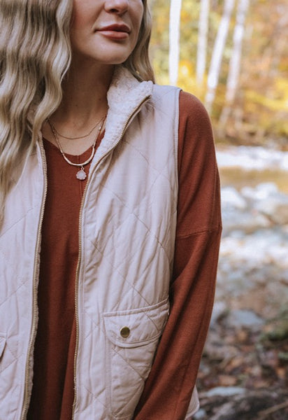 Keystone Reversible Vest - Butter