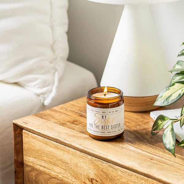 Best Sister Candle